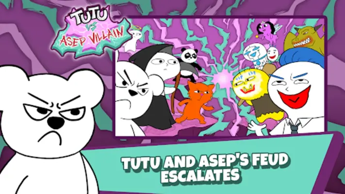 Tutu vs Asep Villain android App screenshot 6